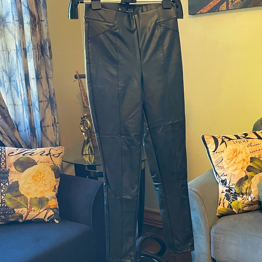 Black FauLeather Legging